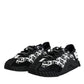 Black Logo Lace Up Low Top NS1 Sneakers Shoes