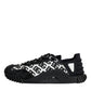 Black Logo Lace Up Low Top NS1 Sneakers Shoes