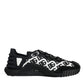 Black Logo Lace Up Low Top NS1 Sneakers Shoes