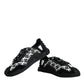 Black Logo Lace Up Low Top NS1 Sneakers Shoes