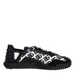 Black Logo Lace Up Low Top NS1 Sneakers Shoes