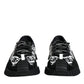 Black Logo Lace Up Low Top NS1 Sneakers Shoes