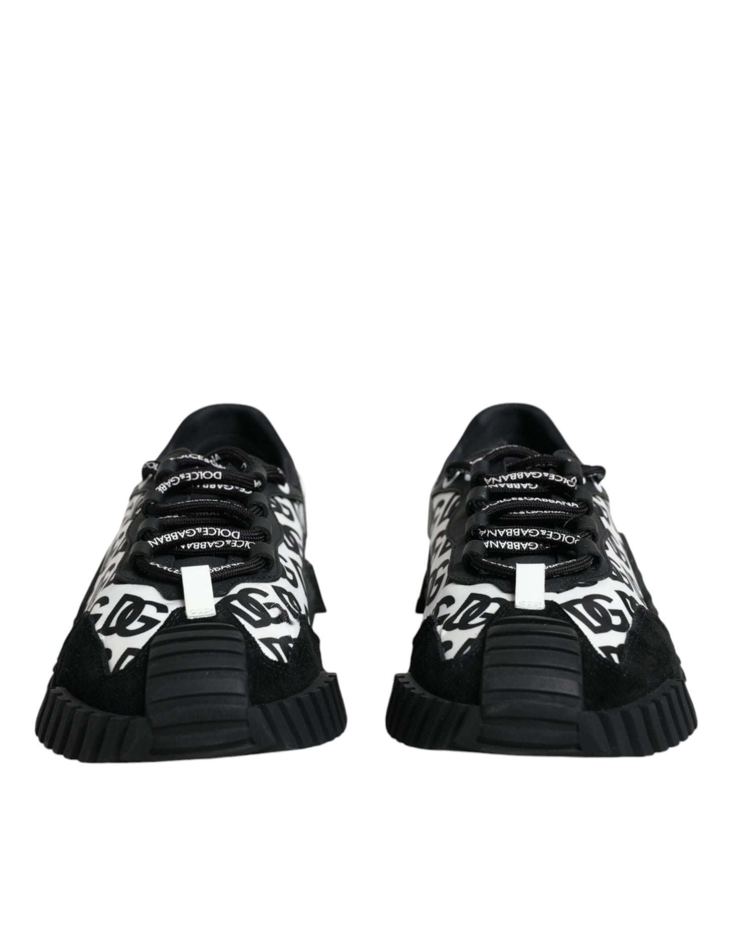 Black Logo Lace Up Low Top NS1 Sneakers Shoes