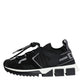 Black Mesh Sorrento Trekking Sneakers Shoes