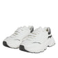 Silver White Daymaster Low Top Sneakers Shoes