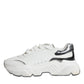 Silver White Daymaster Low Top Sneakers Shoes