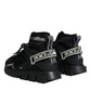 Black Sorrento Socks Logo Sneakers Shoes