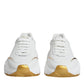 Gold White Daymaster Low Top Sneakers Shoes