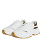 Gold White Daymaster Low Top Sneakers Shoes