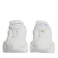 White Knitted Daymaster Sneakers Shoes