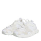 White Mesh Sorrento Trekking Sneakers Shoes