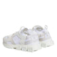 White Mesh Sorrento Trekking Sneakers Shoes