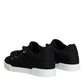 Black White Portofino Low Top Sneakers Shoes