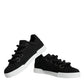 Black White Portofino Low Top Sneakers Shoes