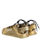 Metallic Gold NS1 Low Top Sneakers Shoes