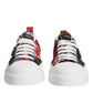 Multicolor Patchwork Low Top Sneakers Shoes