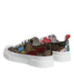 Multicolor Patchwork Low Top Sneakers Shoes