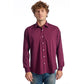 Burgundy Cotton Shirt