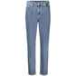 Blue Cotton Jeans & Pant