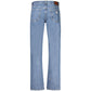 Blue Cotton Jeans & Pant