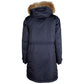 Blue Nylon Men's Down Jacket