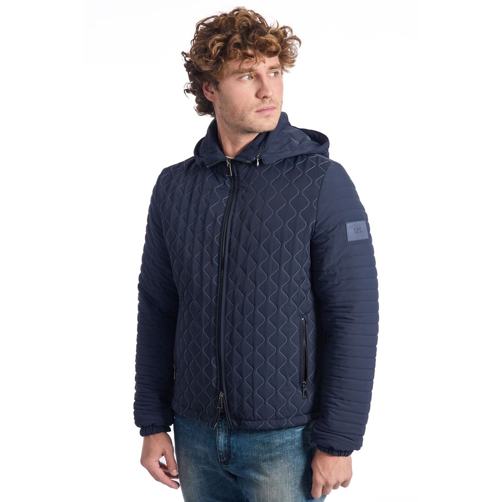 Blue Polyammide Jacket