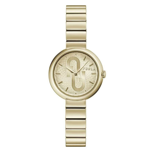 Gold Stainless Steel Watch