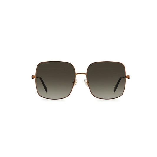 Brown Metal Sunglasses