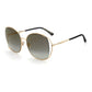 Rose Gold Metal Sunglasses