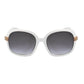 White Resin Sunglasses