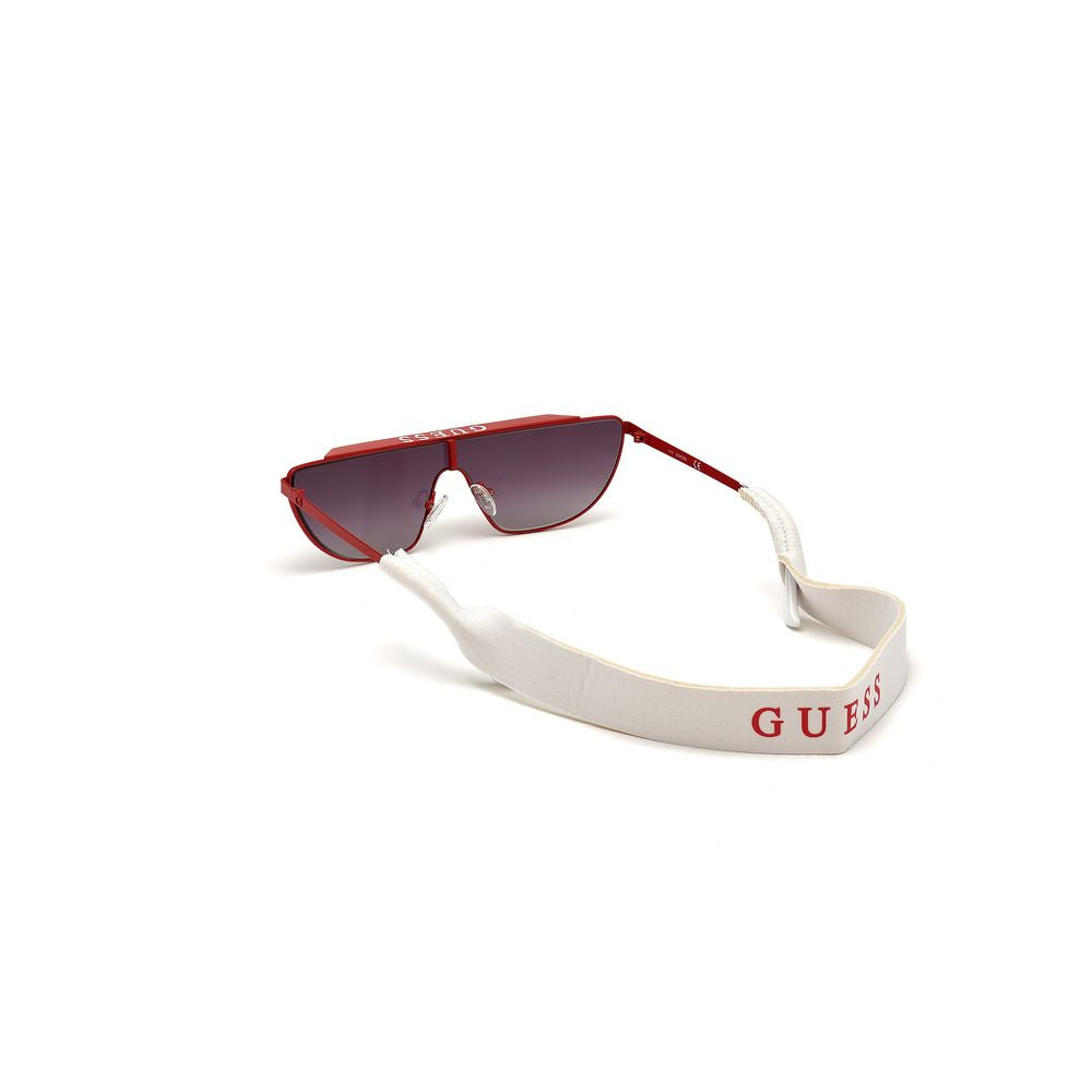 Red Metal Sunglasses