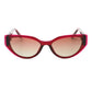 Red Plastic Sunglasses