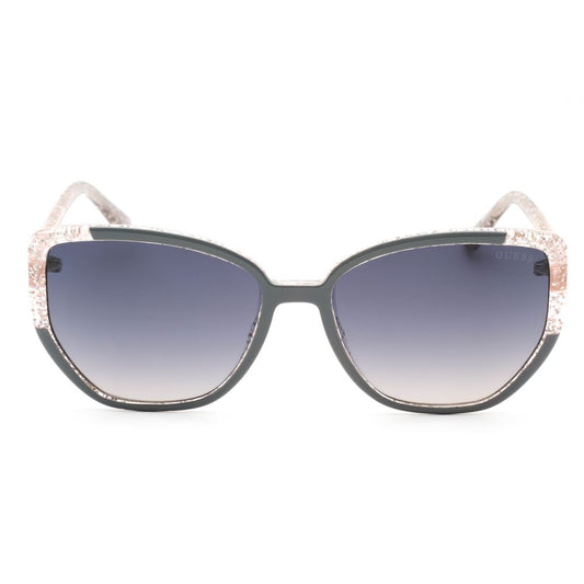 Gray Metal Sunglasses