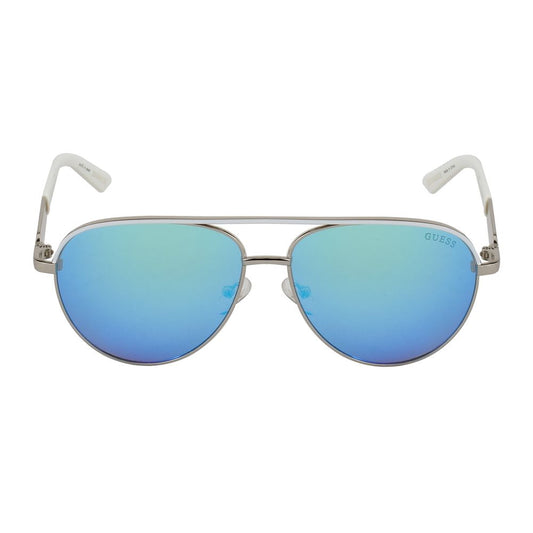 Gray Metal Sunglasses