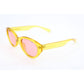 Yellow Polycarbonate Sunglasses