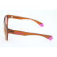 Brown Polycarbonate Sunglasses