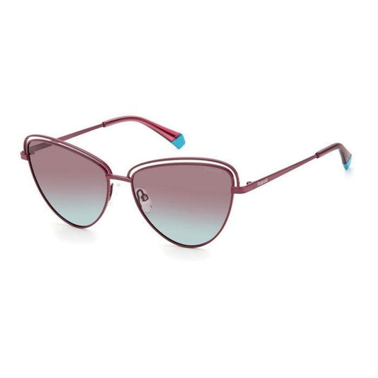 Burgundy Steel Sunglasses