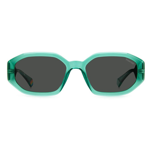 Green Polycarbonate Sunglasses