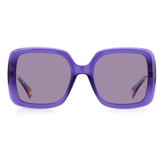 Purple Plastic Sunglasses