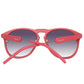 Red Acetate Sunglasses