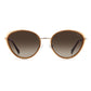 Beige Plastic Sunglasses