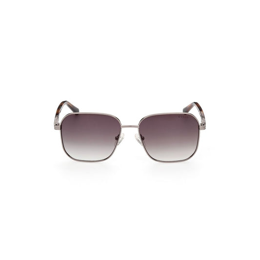 Gray Metal Sunglasses