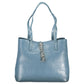 Light Blue Polyethylene Handbag