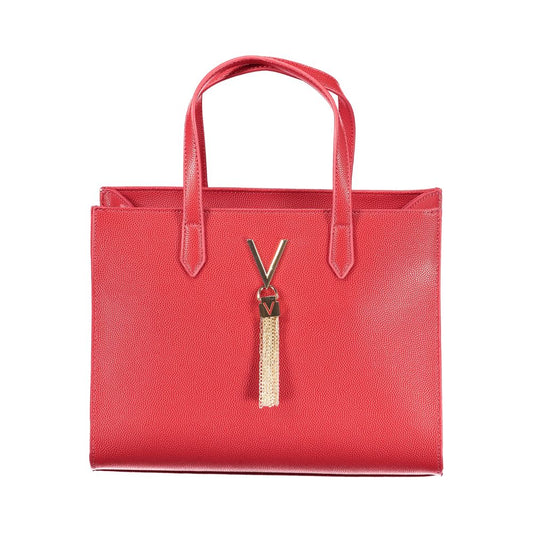 Red Polyethylene Handbag