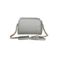 Gray Polyethylene Handbag