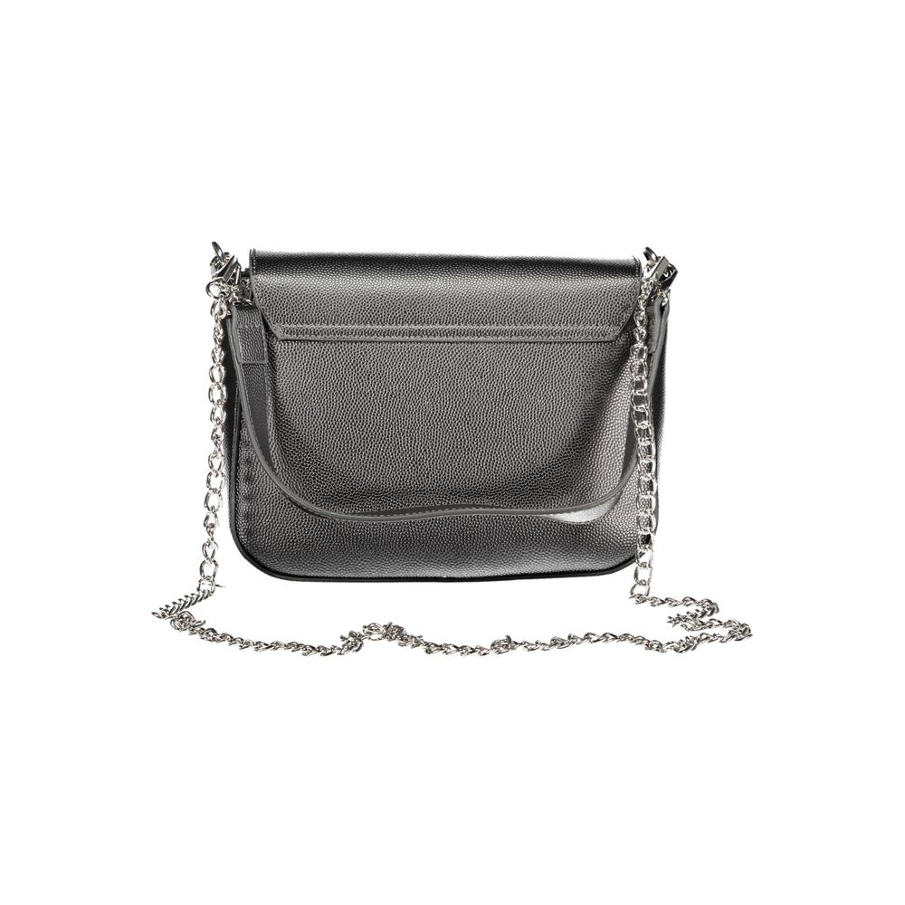 Gray Polyethylene Handbag