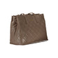 Brown Polyethylene Handbag