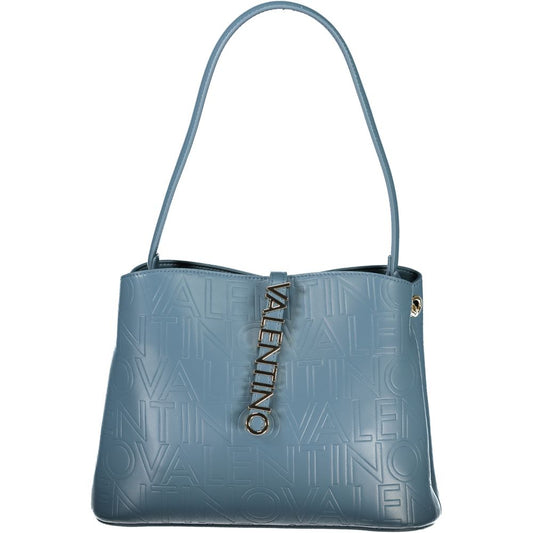 Light Blue Polyethylene Handbag