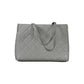 Gray Polyethylene Handbag