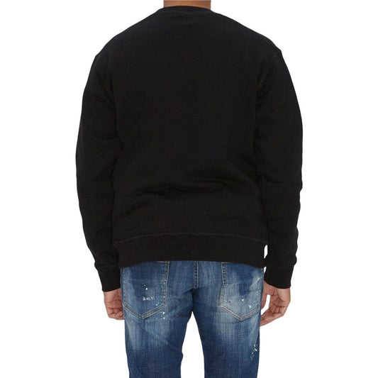 Black Cotton Sweater